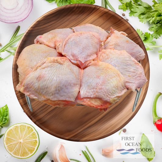 Frozen Chicken Thigh Bone-in - 2KG
