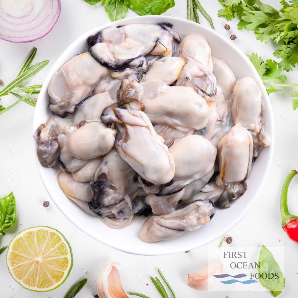 Frozen Oyster Meat (without shell) - 1KG