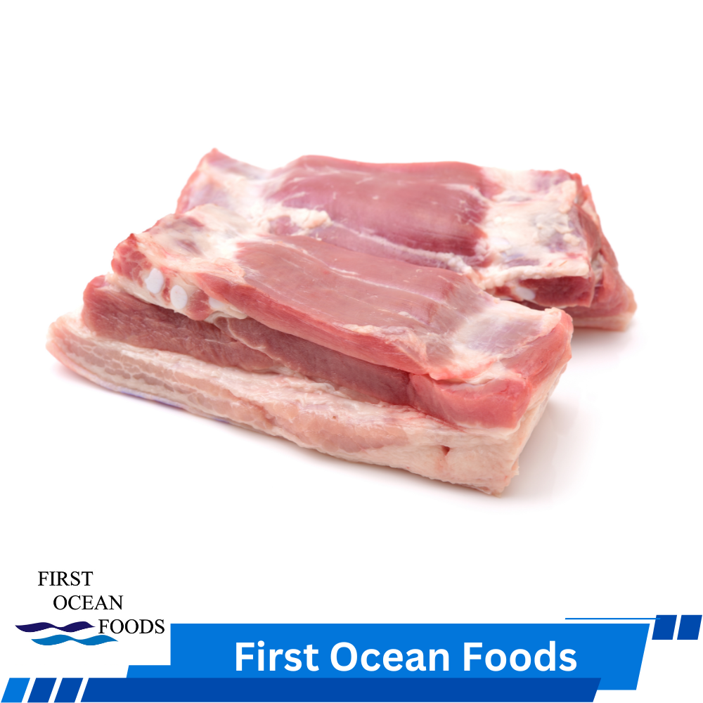 Frozen Pork Belly Skin on - 1KG + - (20% OFF SAVE $2.69)
