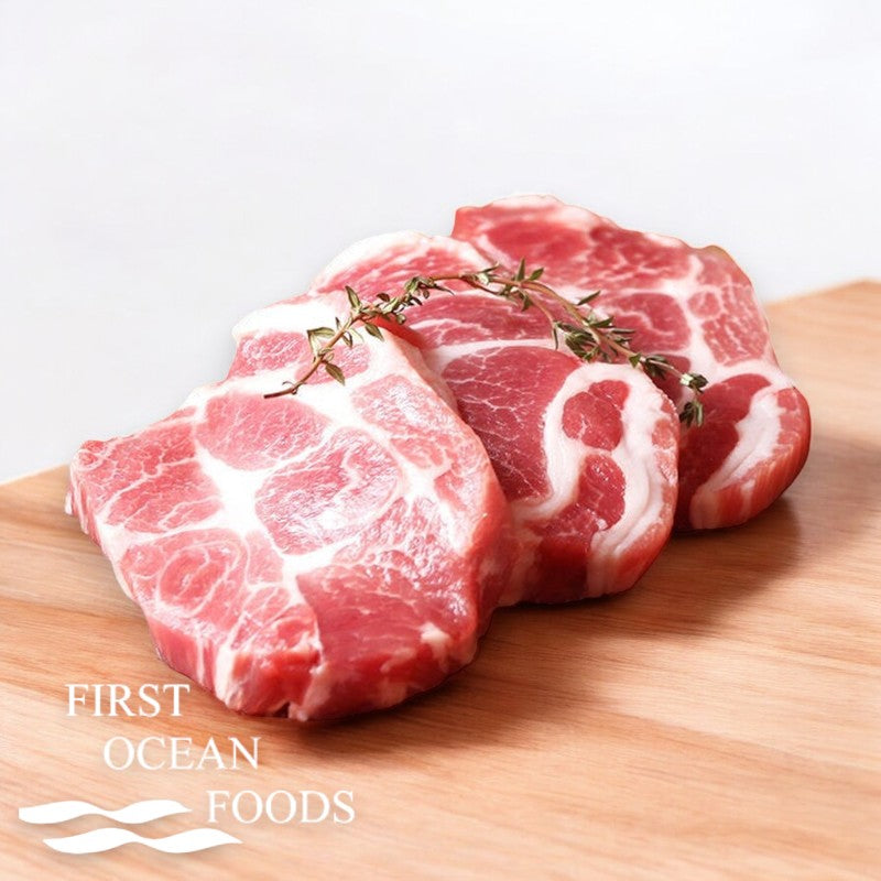 Frozen Pork Collar Steak - 1KG +- (20% OFF SAVE $3.85)