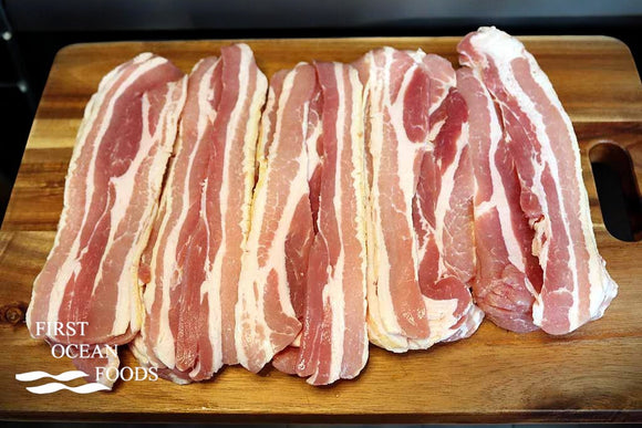 Frozen Streaky Bacon - 2KG