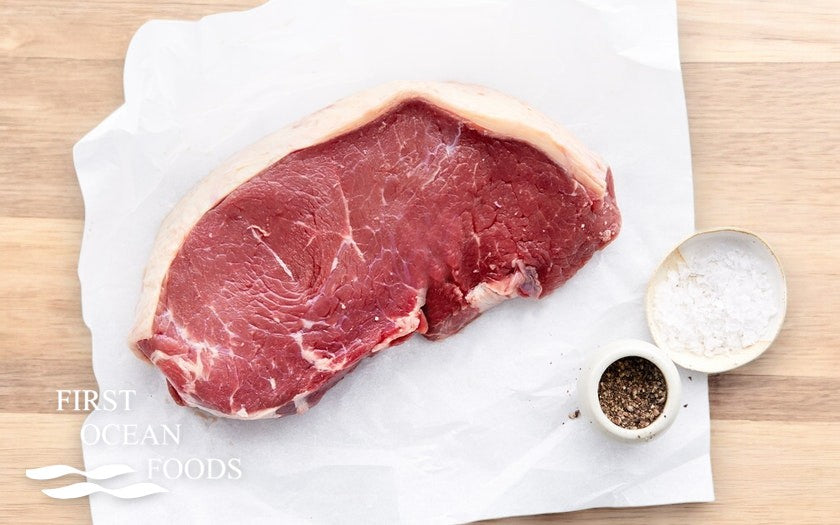 Frozen Beef Striploin Steak  - 1KG + -