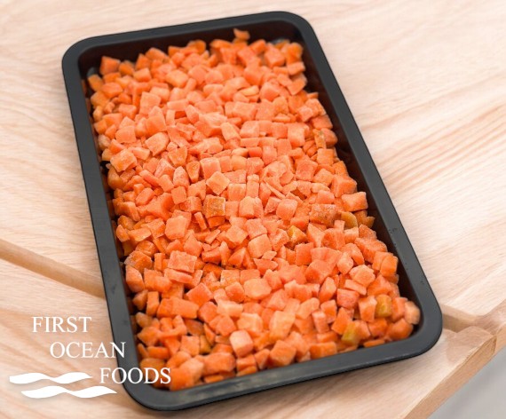 Carrot Diced - 1KG