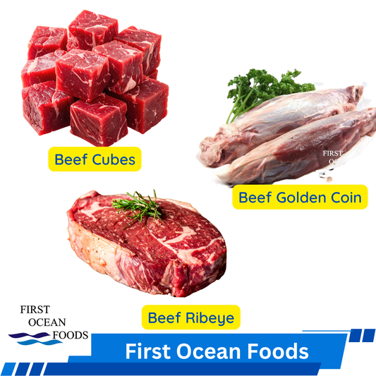 Beef Trio Combo (Beef Cubes/Ribeye/Golden Coin)
