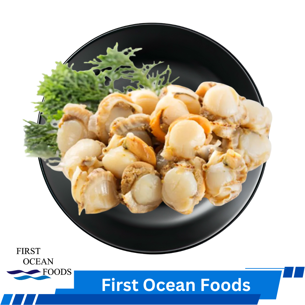 (First Ocean Foods) Boiled Scallop 80/100