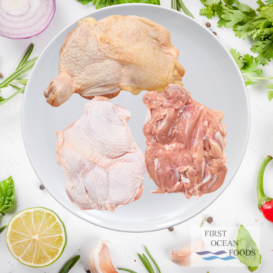 Freshly Frozen Boneless Chicken Leg - 2Kg