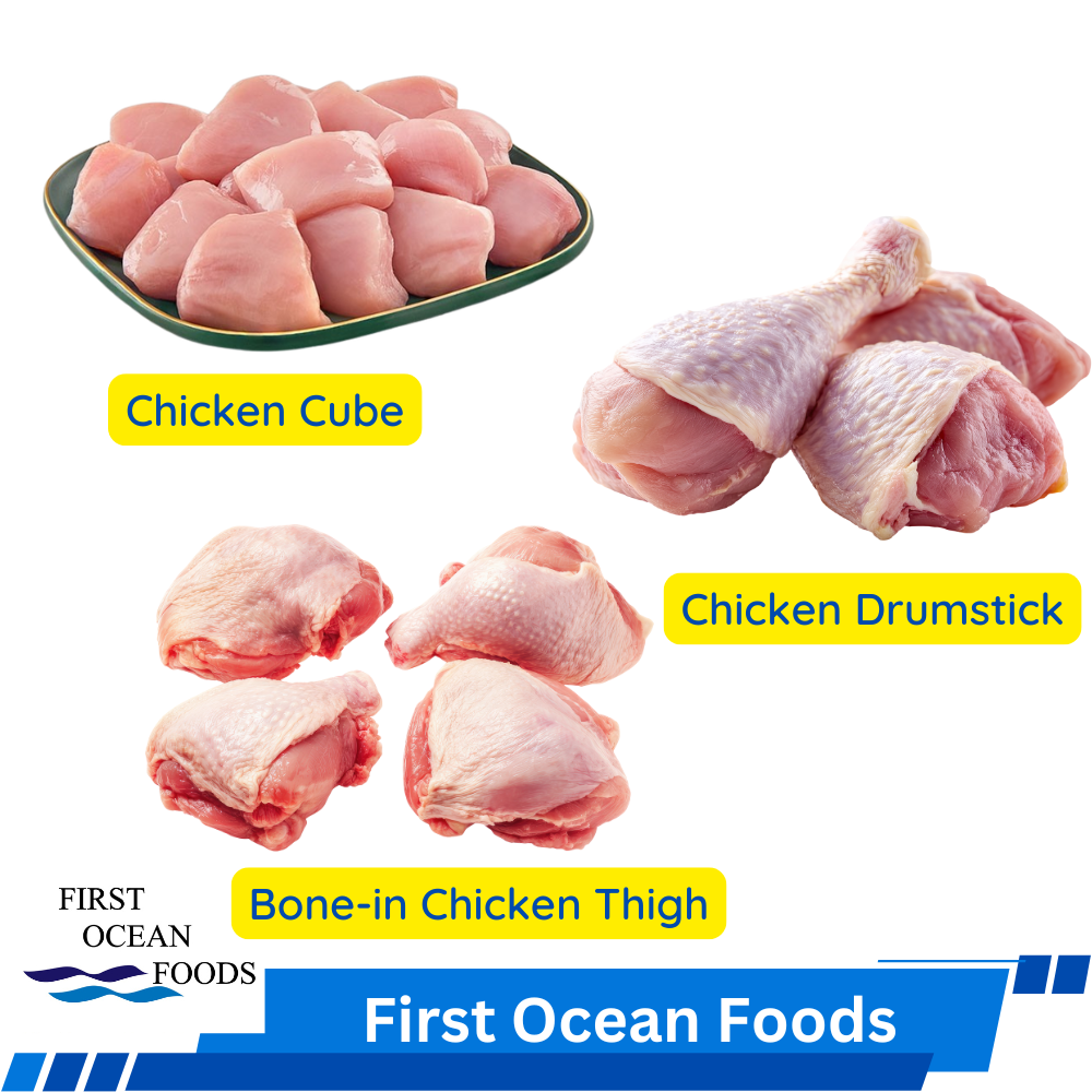 Chicken Trio Combo (Chicken Cube/Thigh/Drumstick) – First Ocean Foods