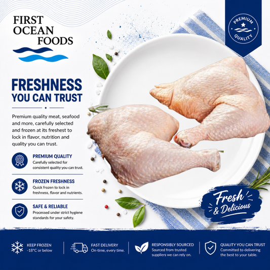 (First Ocean Foods) Frozen Chicken Whole Leg - 3PCS
