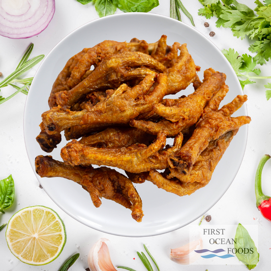 Frozen Fried Chicken Feet - 1kg