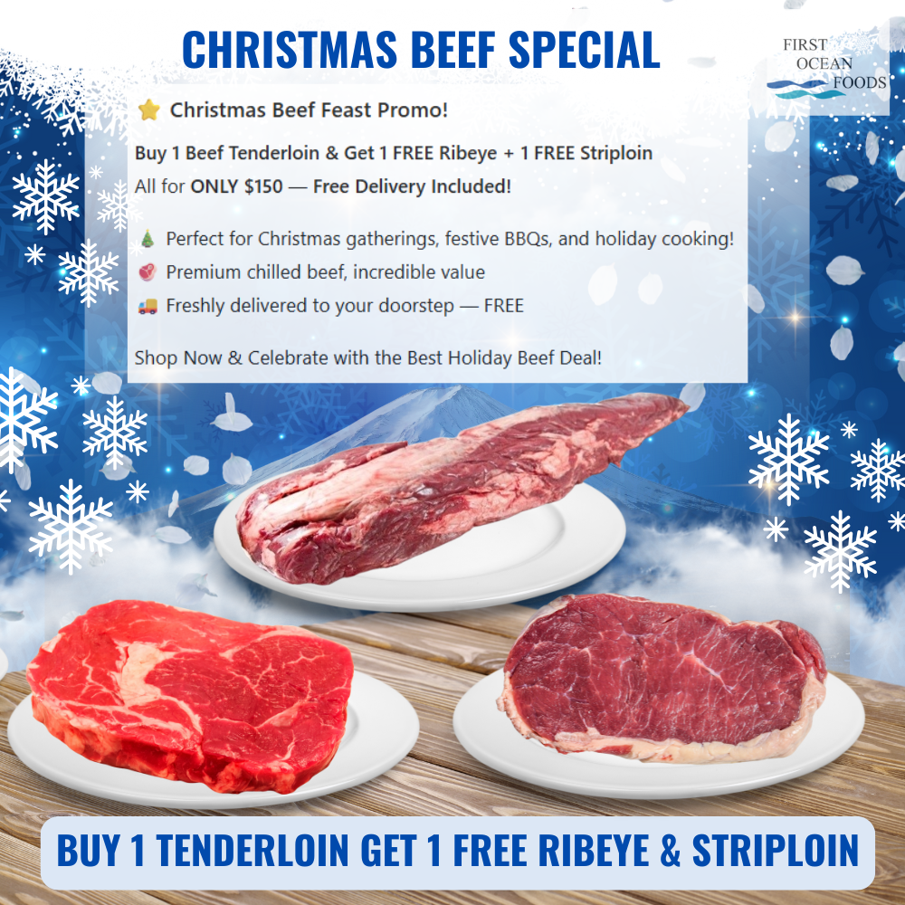 (First Ocean Foods) Christmas Beef Special