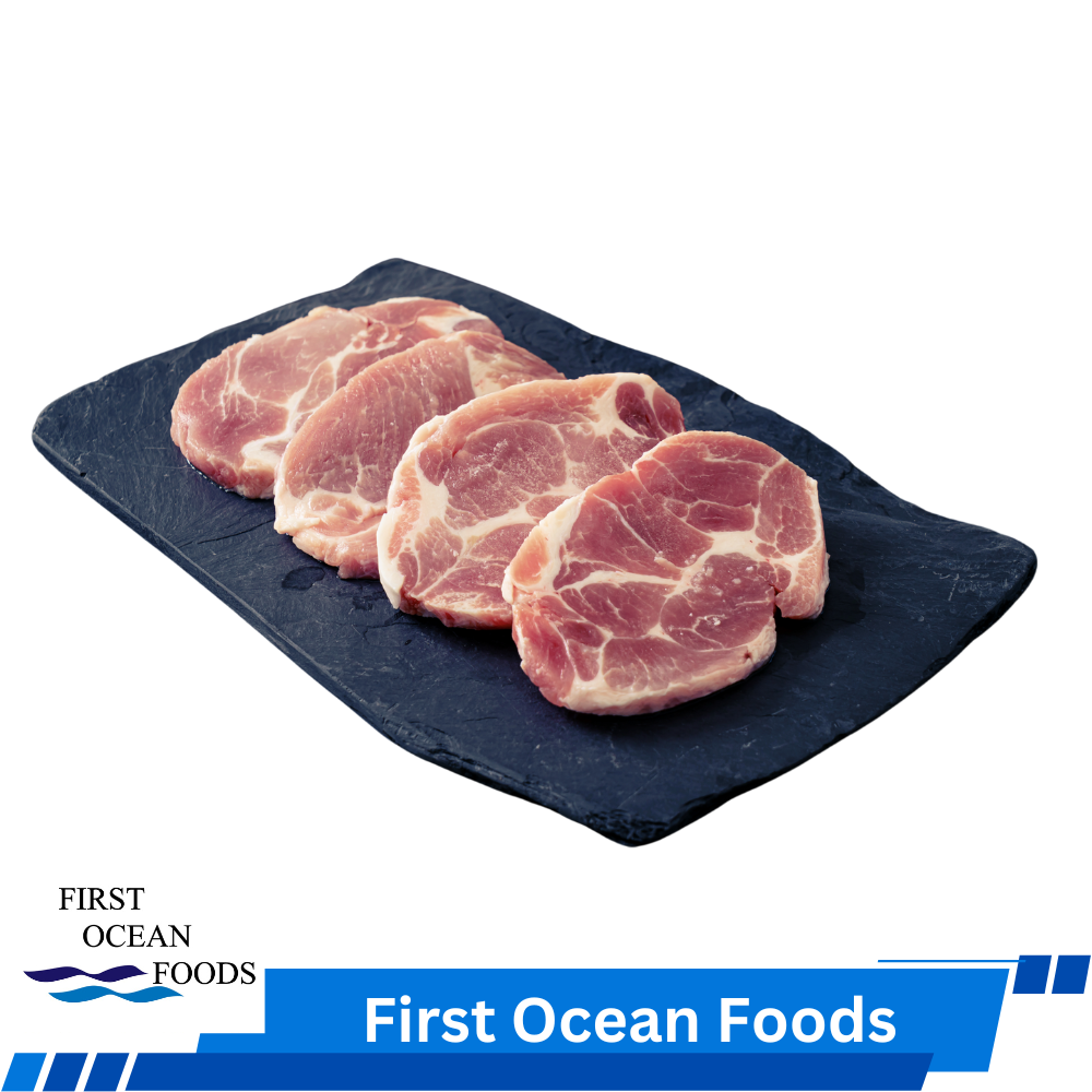 Frozen Pork Collar Steak  - 1KG +- (20% OFF SAVE $3.85)