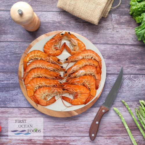 Frozen Cooked Prawn (Medium) 1KG - (20% OFF SAVE $4.00)