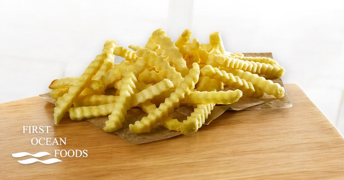 Frozen Crinkle Cut Fries - 2.5KG