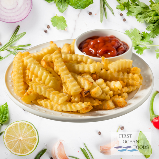 Frozen Crinkle Cut Fries - 2.5KG (20% OFF SAVE $2.82)