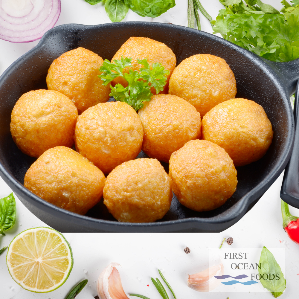 Frozen Fried Premium Fish Ball - 1kg