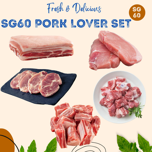 (First Ocean Foods) SG60 Pork Lover Set - Bigger Savings!
