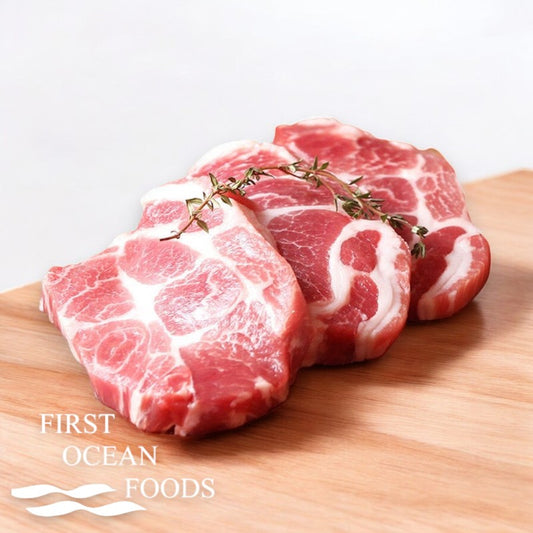 Frozen Pork Collar Steak  - 1KG