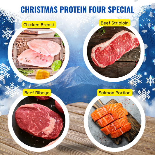 (First Ocean Foods) Christmas Protein Four Special