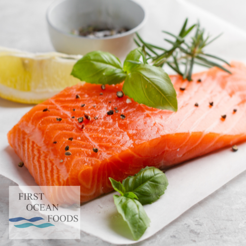 Frozen Salmon Fillet (3PC) - 500g