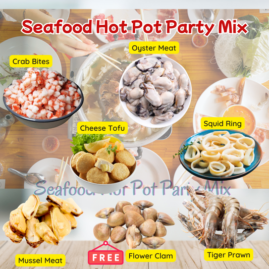 (First Ocean Foods) Seafood Hot Pot Party Mix (Save $13.00)