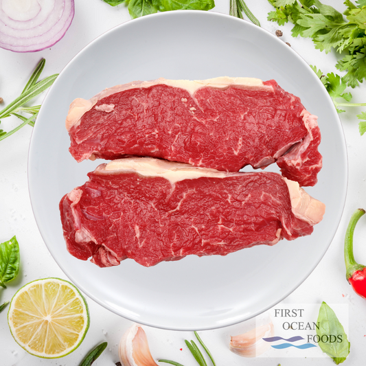 Frozen Australian Beef Striploin Steak  - 1KG (10% OFF SAVE $2.60)