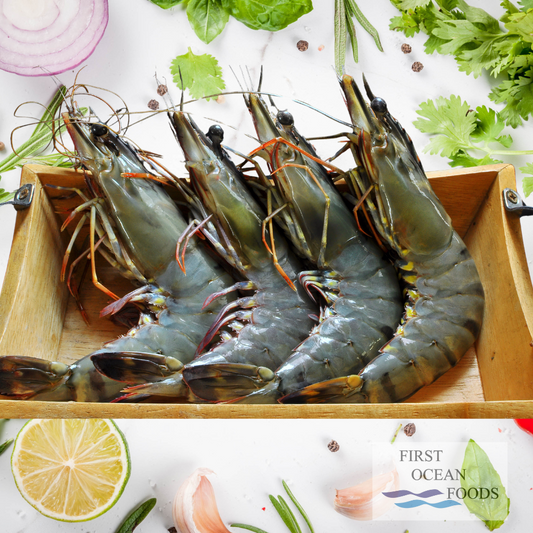 Black Tiger Prawn Hoso Large 1KG - (30% OFF SAVE $8.67)