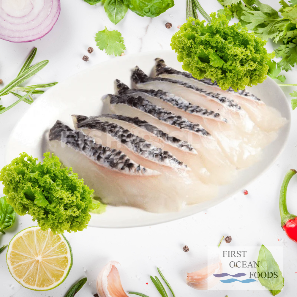 (First Ocean Foods) Toman Fish Fillet Sliced - 1kg