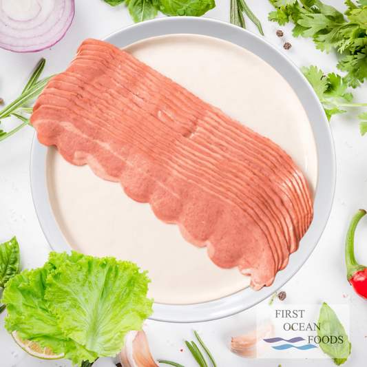 Frozen Turkey Strip Bacon - 500G